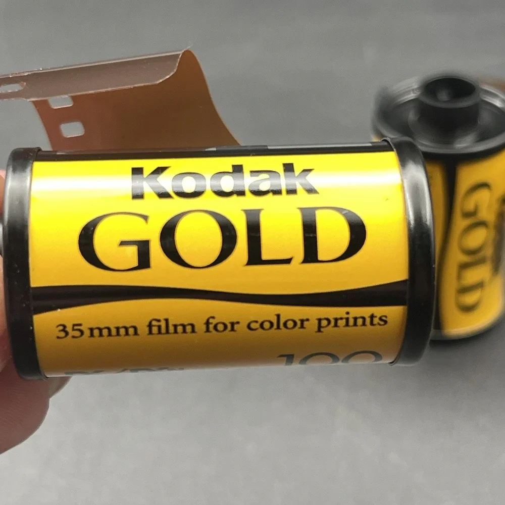 Lot of 2 Kodak Gold 100 35mm Color Print Film 24 Exposure DX C-41‎